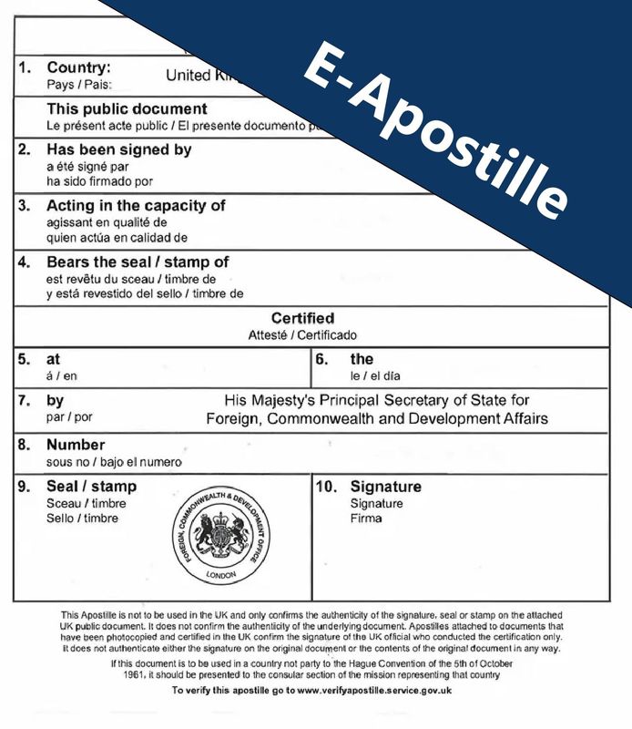 E-Apostille