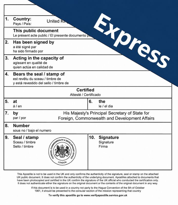Express Apostille