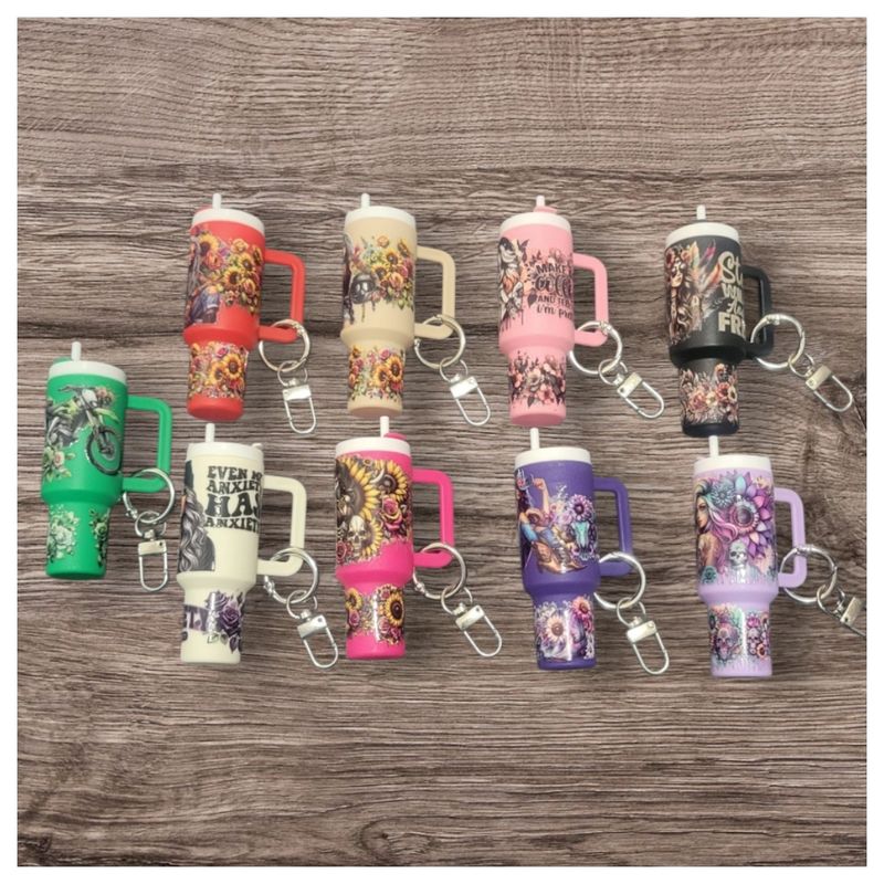 Mini Tumbler Keyrings