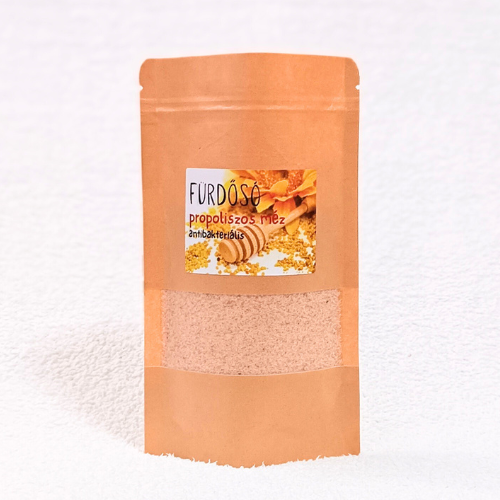 Propoliszos méz Fürdősó 500gr.
