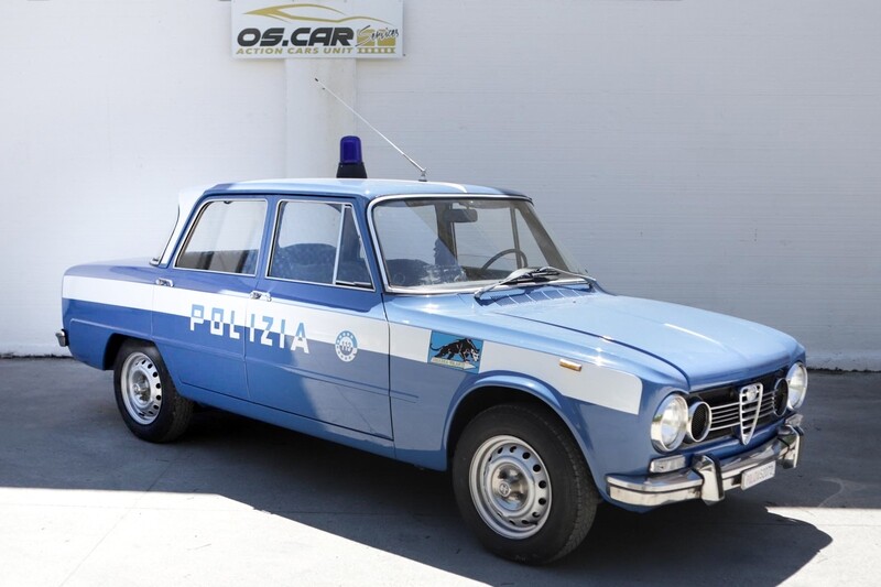 ALFA ROMEO GIULIA POLIZIA EPOCA