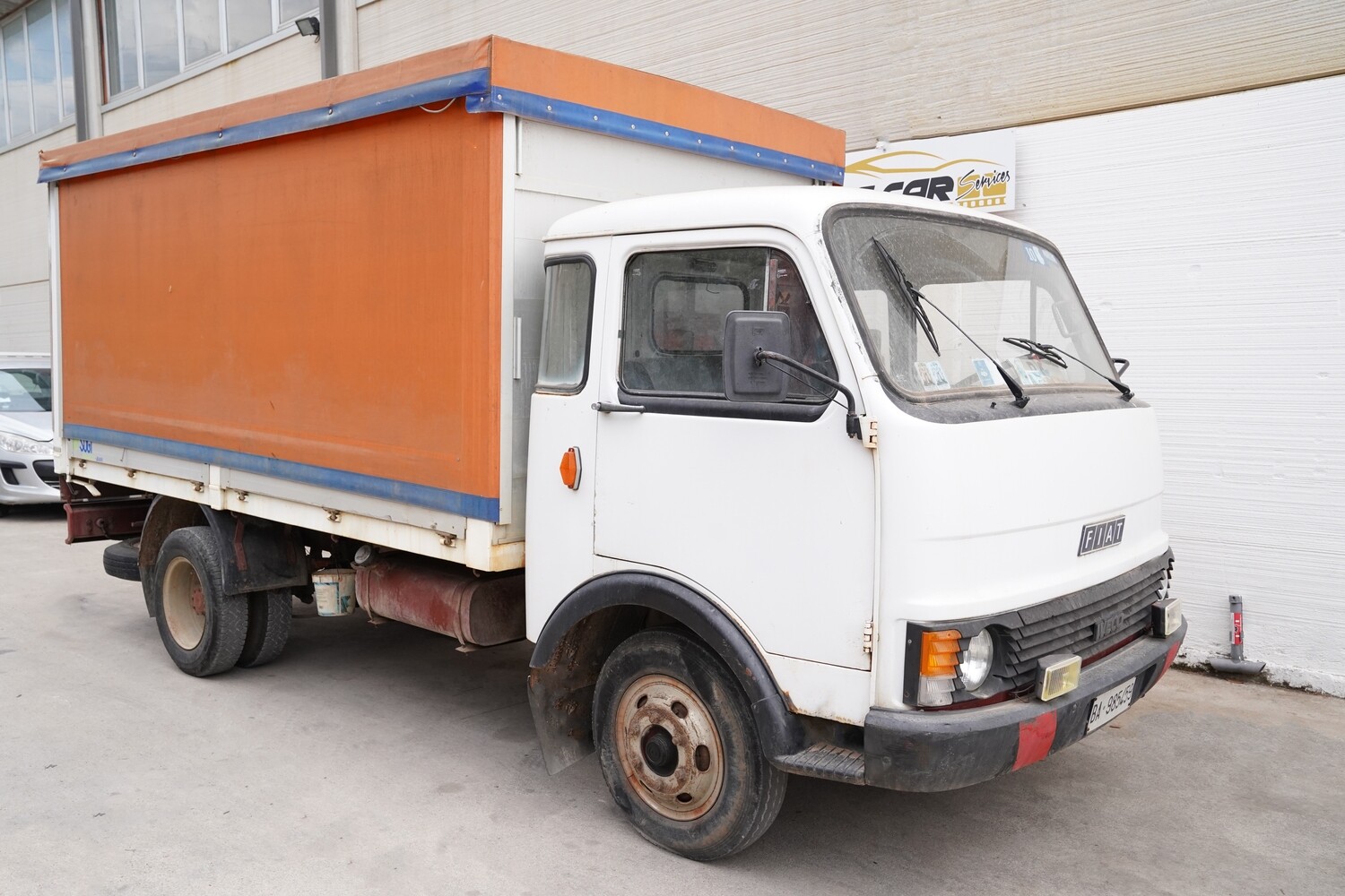 IVECO 40 NC35 CAMION TELONATO BIANCO