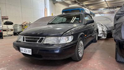 SAAB 900 CABRIO BLU