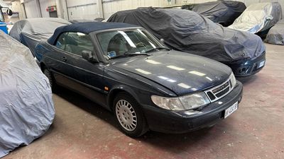 SAAB 900 CABRIO BLU
