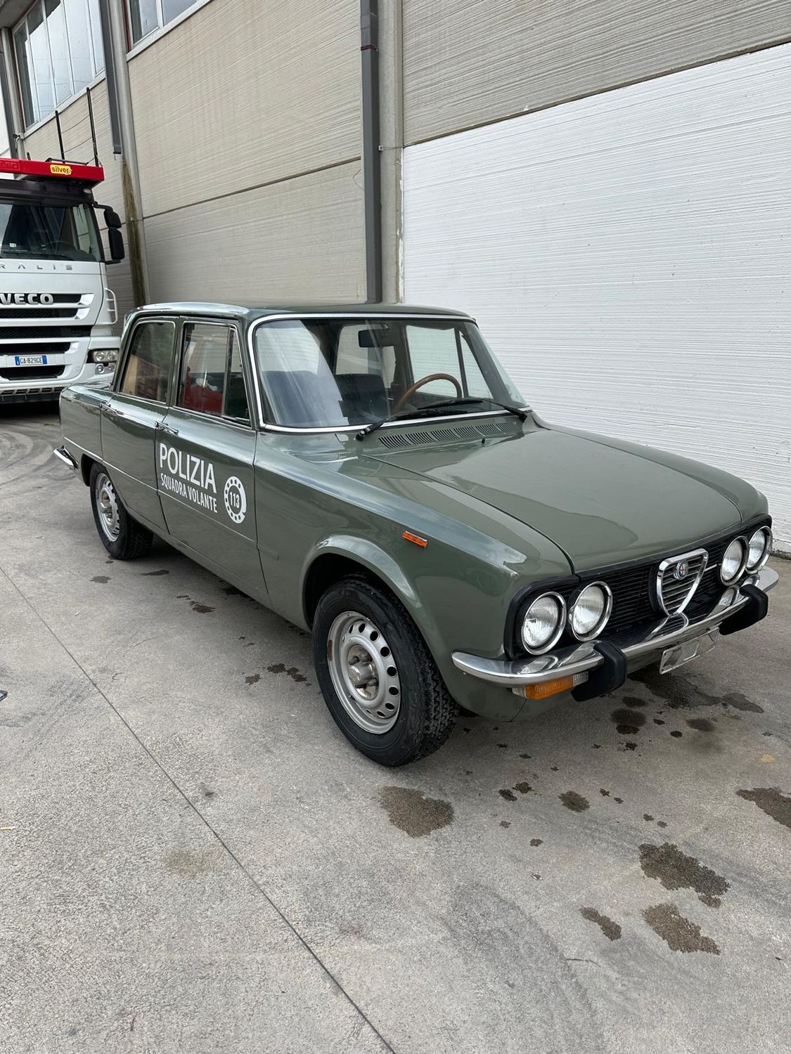ALFA ROMEO GIULIA POLIZIA VERDE