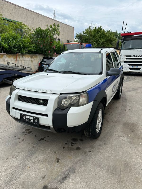 LAND ROVER FREELANDER BIANCO POLIZIA
