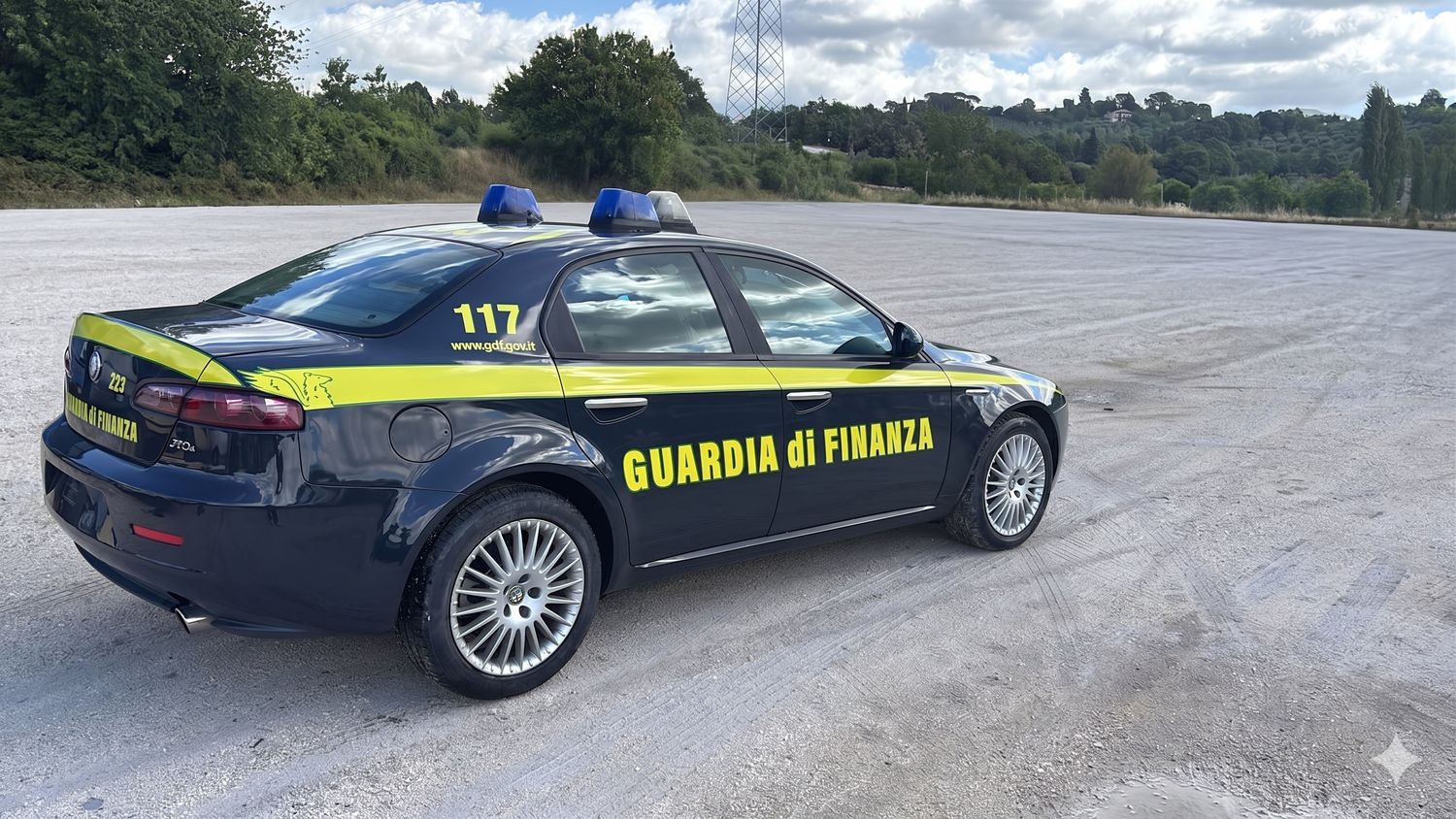 ALFA ROMEO 159 GUARDIA DI FINANZA