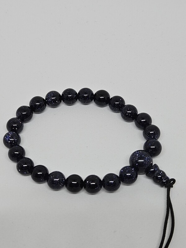 Armband Tibetaanse blauwe goudsteen