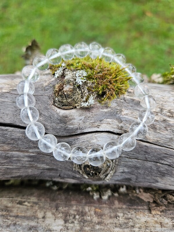 Armband Bergkristal 8 mm