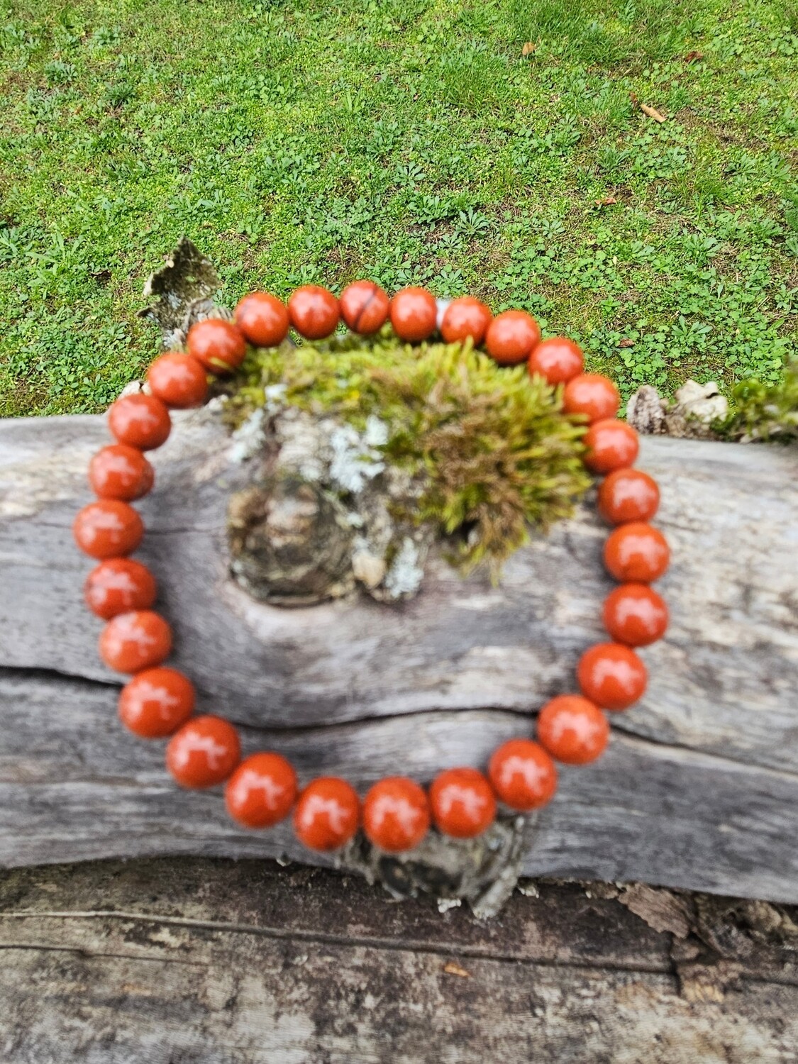 Armband Rode Jaspis 6 mm