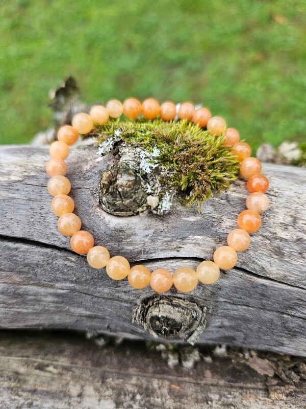Armband Gele Jade 6 mm