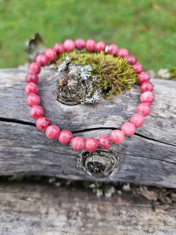 Armband Rhodonite 6 mm