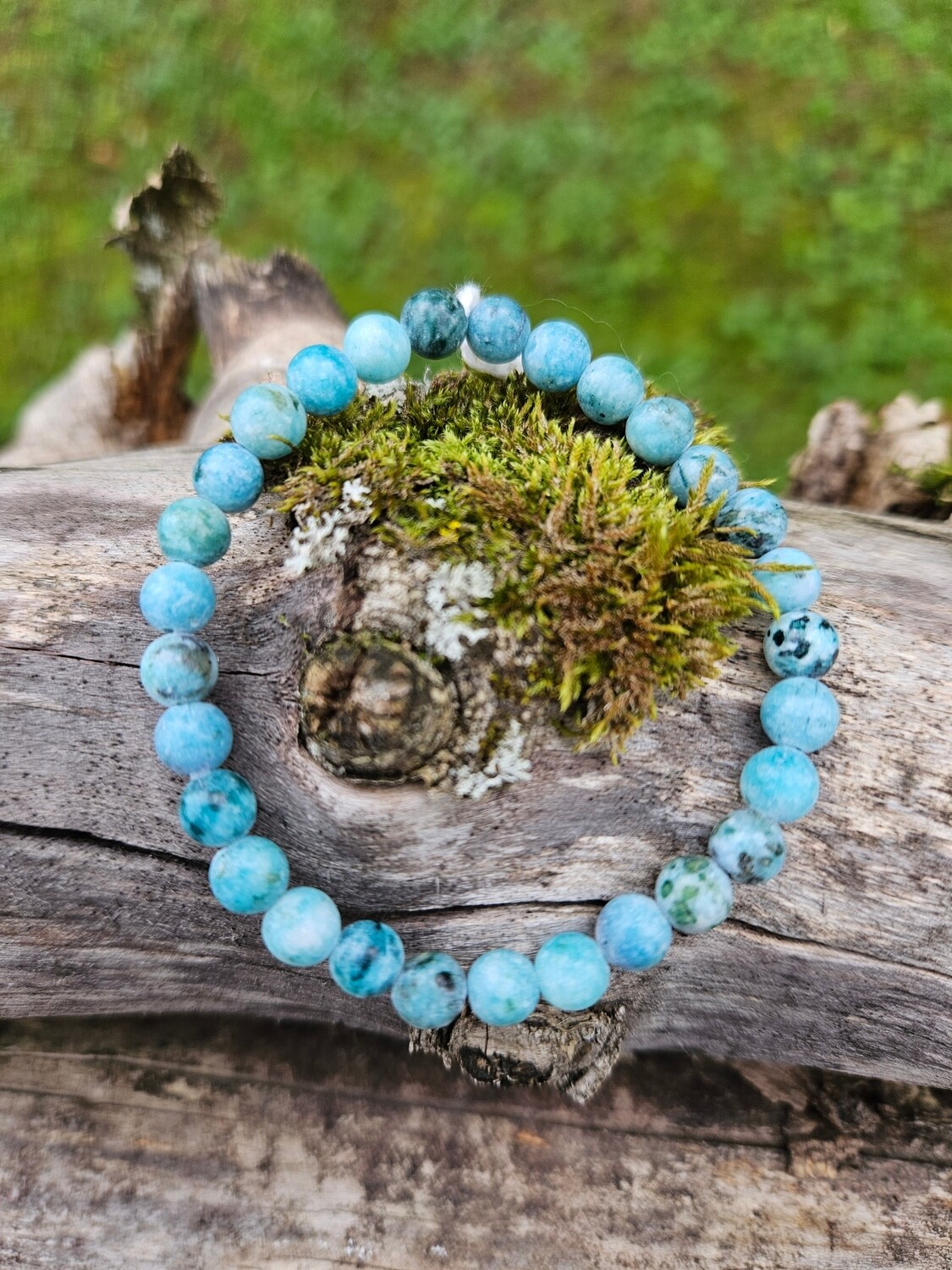 Armband Turkoois 6 mm