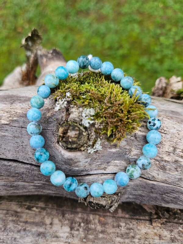 Armband Turkoois 6 mm