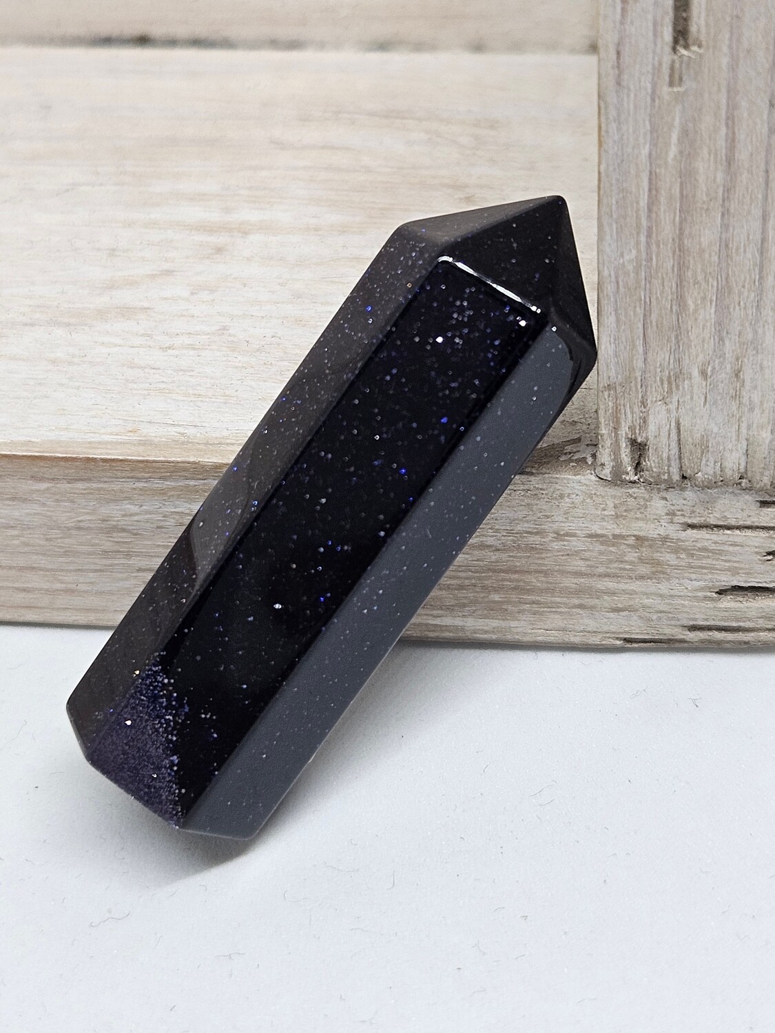 Obelisk Blauwe Goudsteen