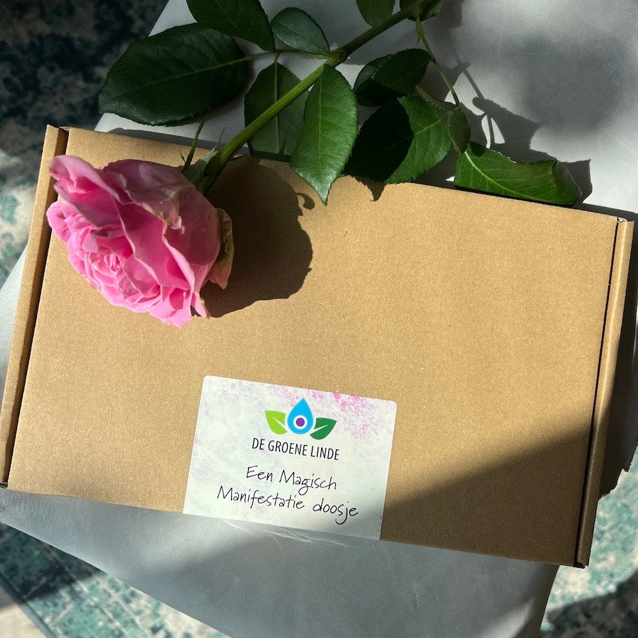 Een magisch Manifestatie doosje