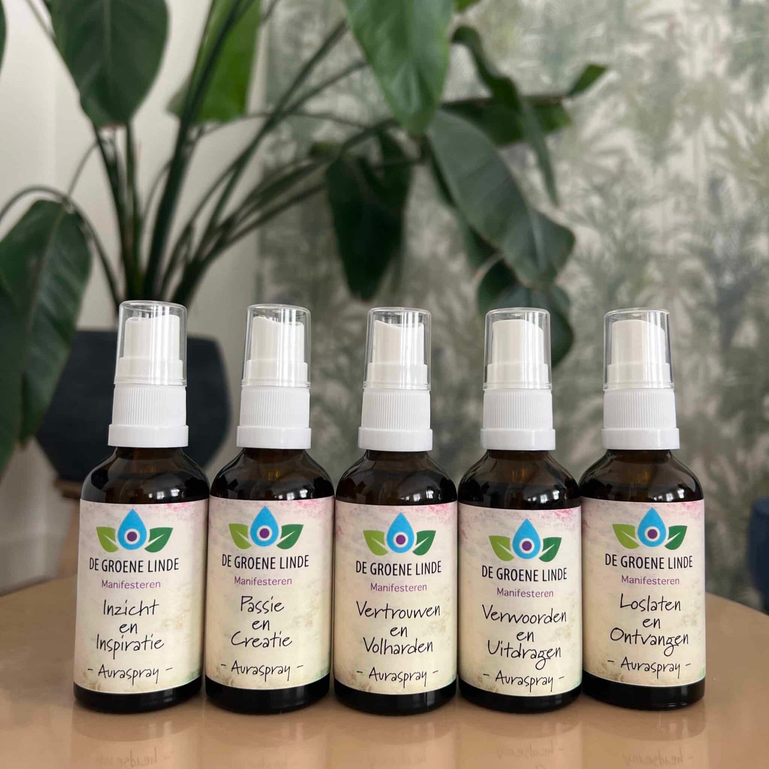 Complete set aurasprays, Manifesteren