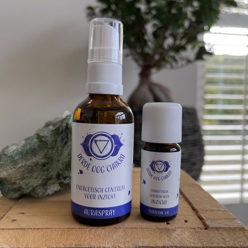 Derde oog Chakra Auraspray