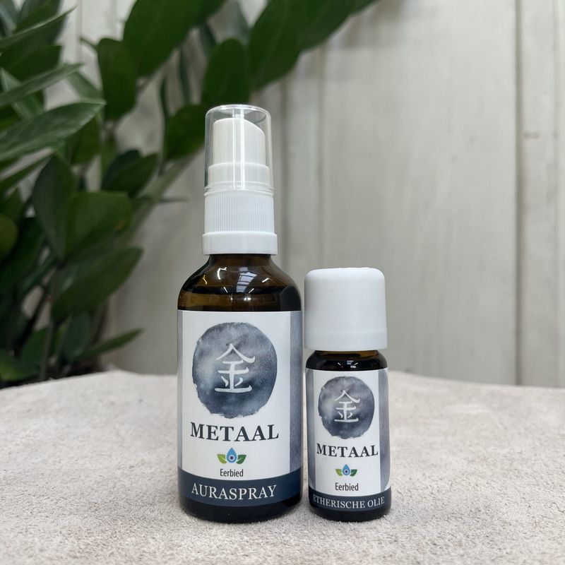 Metaal Auraspray, Vijf elementen