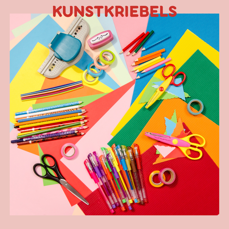 Kunstkriebels - zaterdag 12 juli 2025 (3-7 jaar)