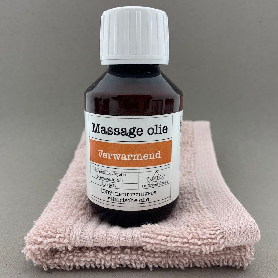 Massage olie, verwarmend 100ml