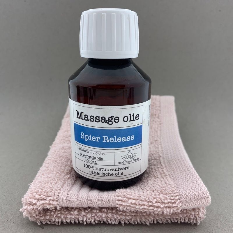 Massage olie, Spier Release, 100ml