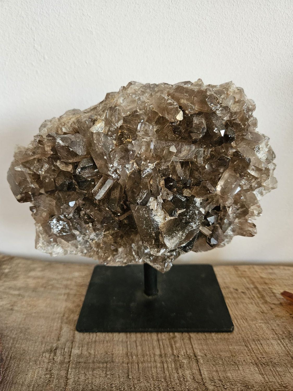 Rookkwarts op standaard uit Brazilië