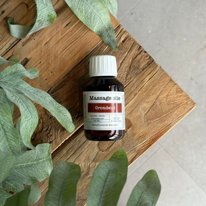 Grondend, Massage olie, 100ml