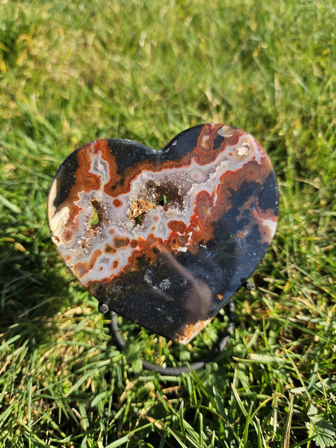 Edelsteen Hart Agaat 3