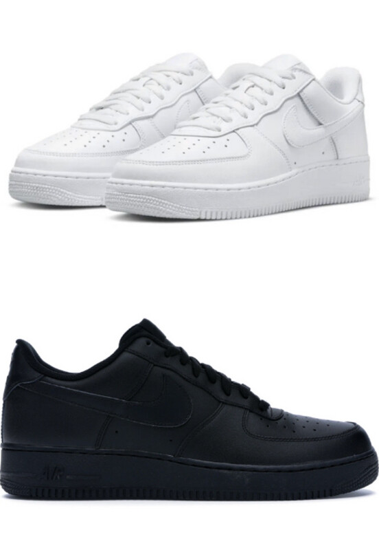 NIKE shoe, Air force 1 Low, all white
