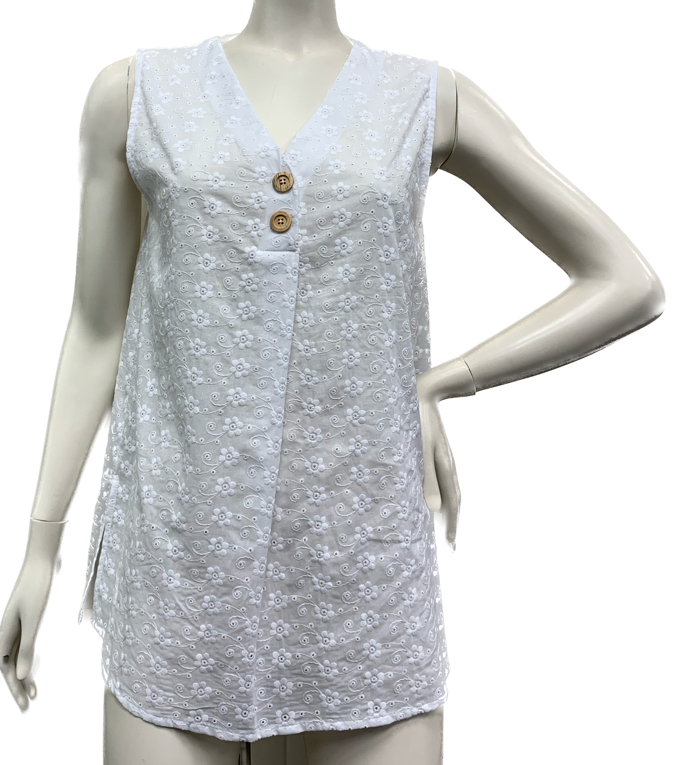 Canotta cotone sangallo 10333