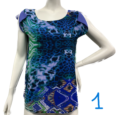 Casacca Carla Ferroni a fantasia 10384