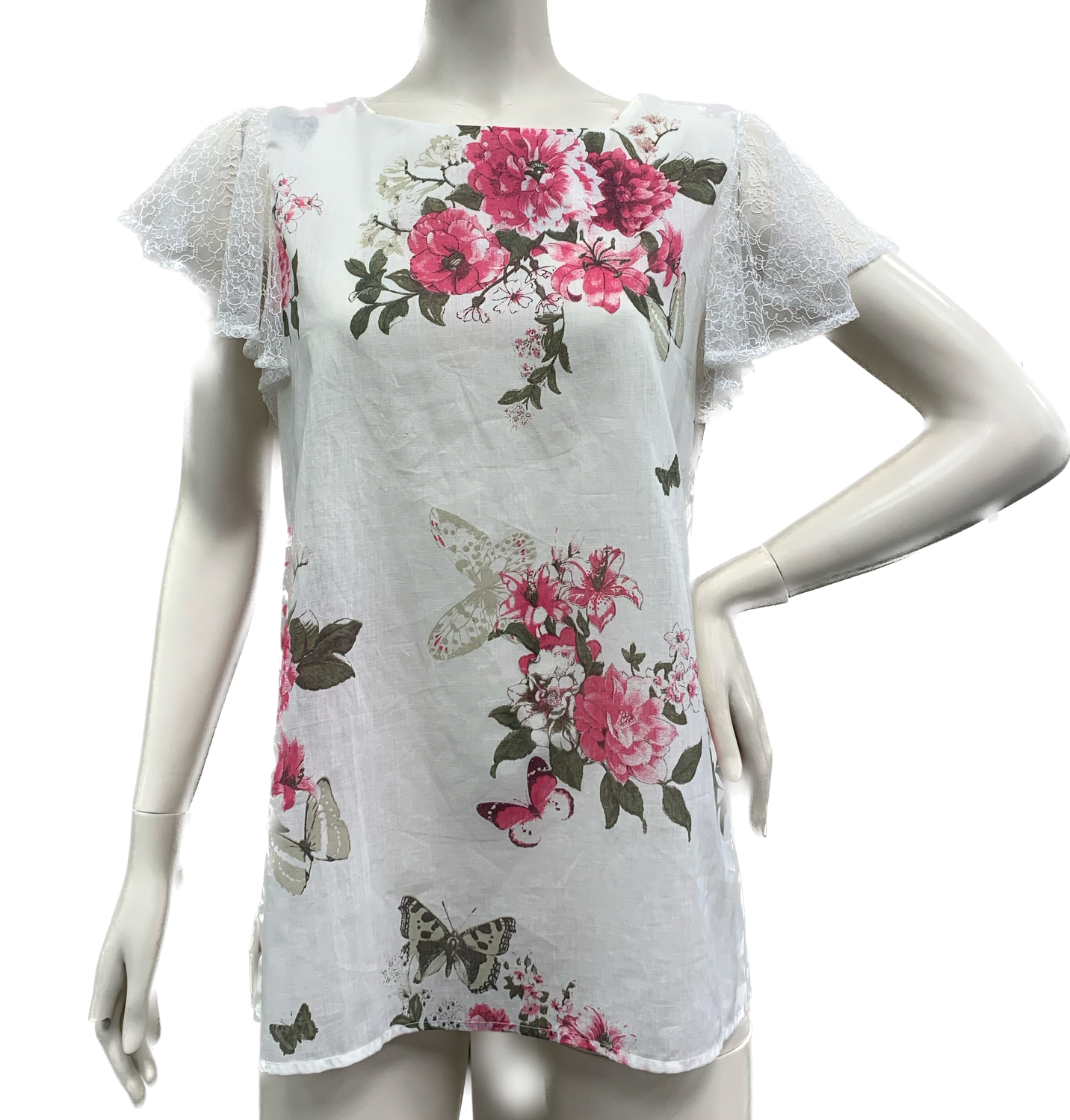 Casacca Carla Ferroni a fiori 10369