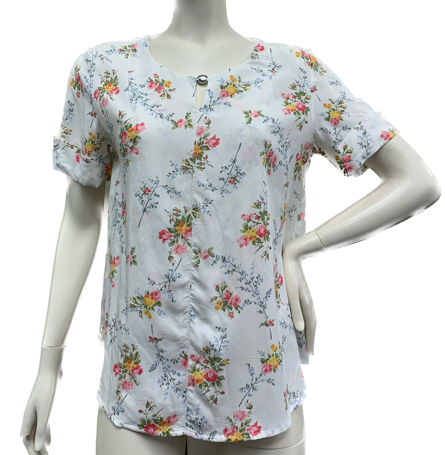 Casacca Carla Ferroni a fiori 10379