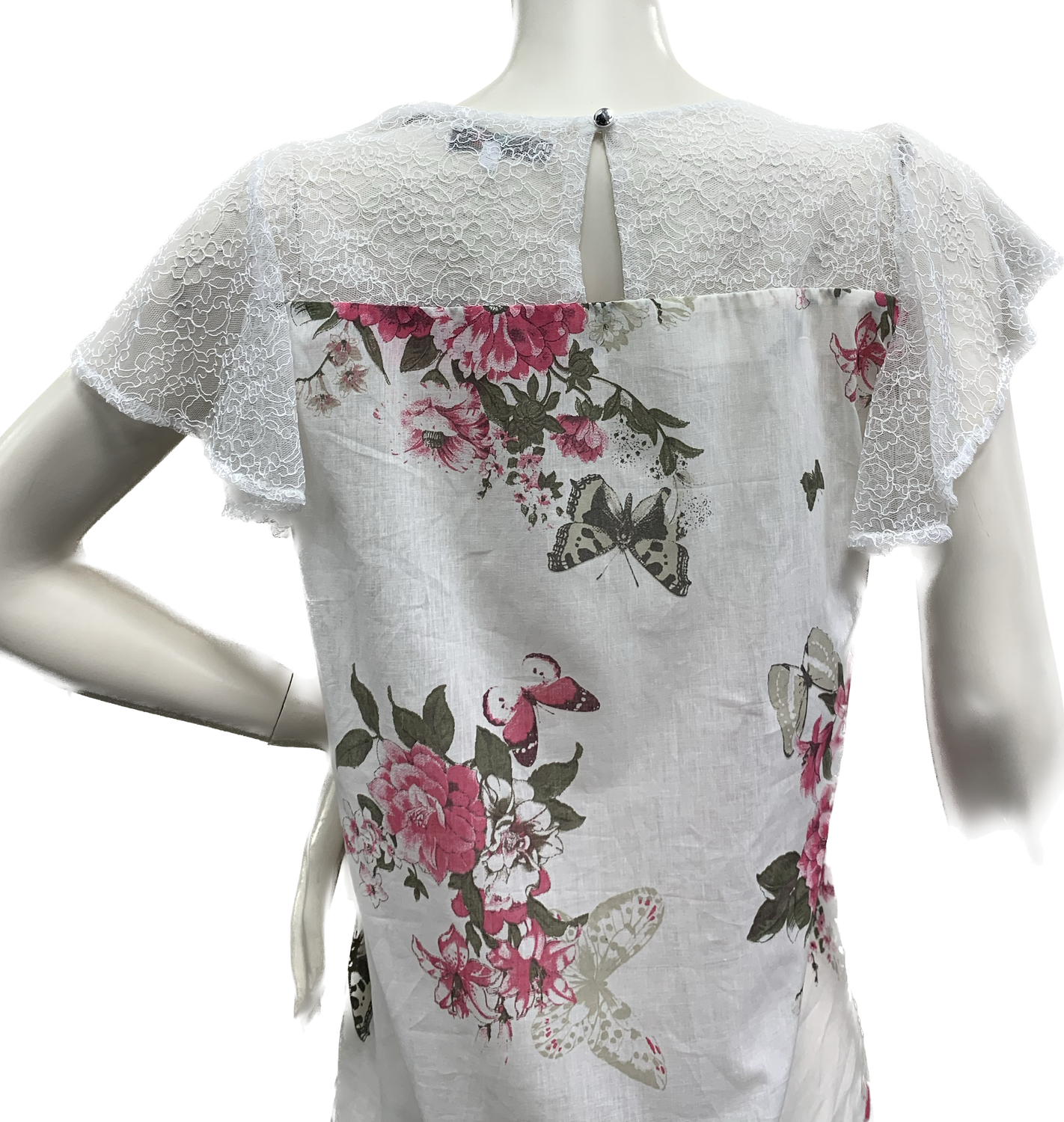 Casacca Carla Ferroni a fiori 10369