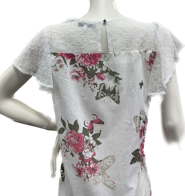 Casacca Carla Ferroni a fiori 10369