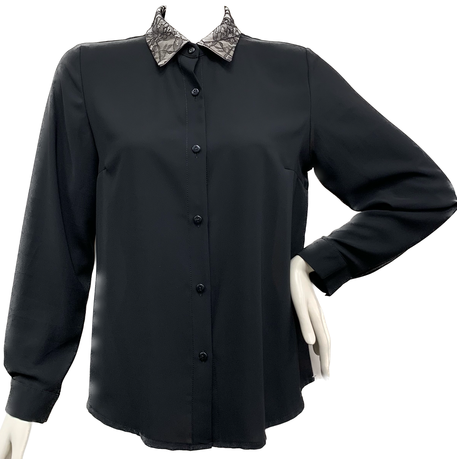 camicia pizzo Carla Ferroni 10461