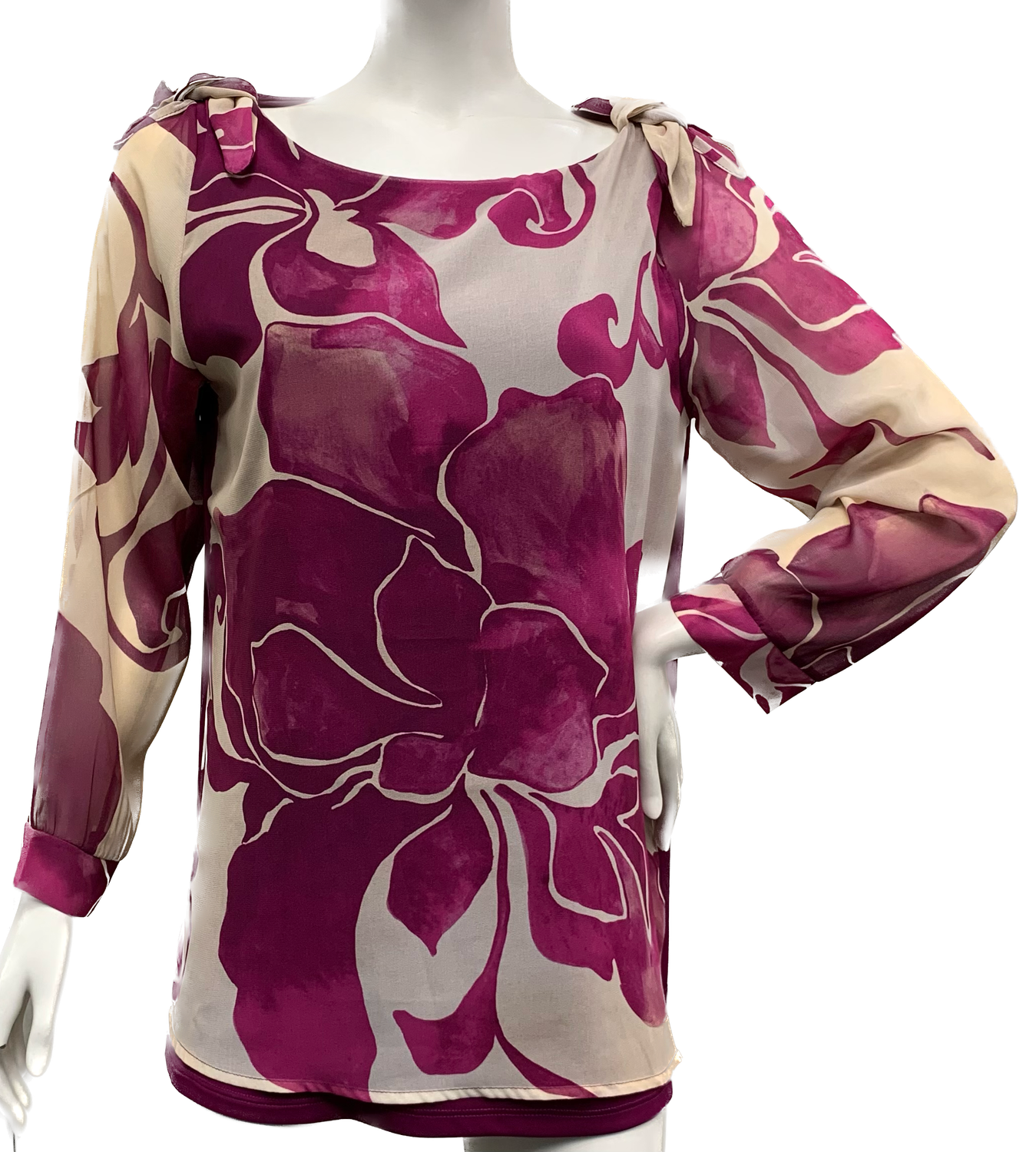 casacca a fiori Carla Ferroni 10399