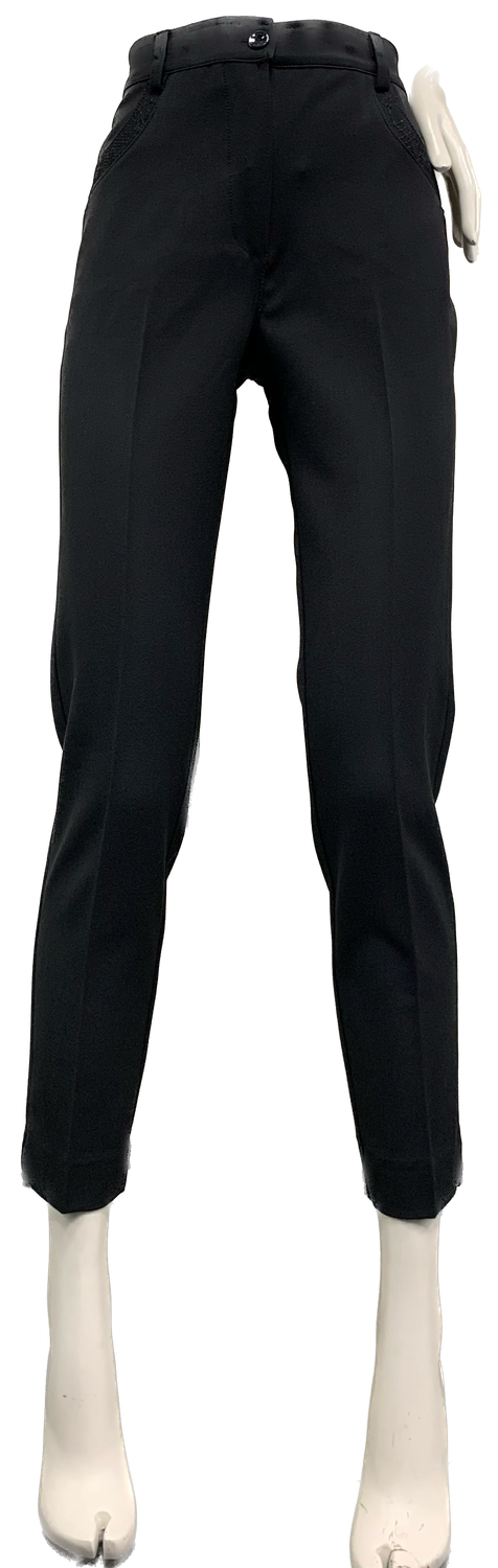 pantalone con zip Carla Ferroni 17745