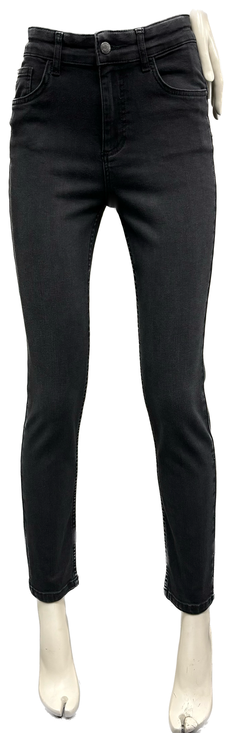 jeans con zip Carla Ferroni 21908
