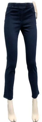 jeans con elastico in vita Carla Ferroni 13806