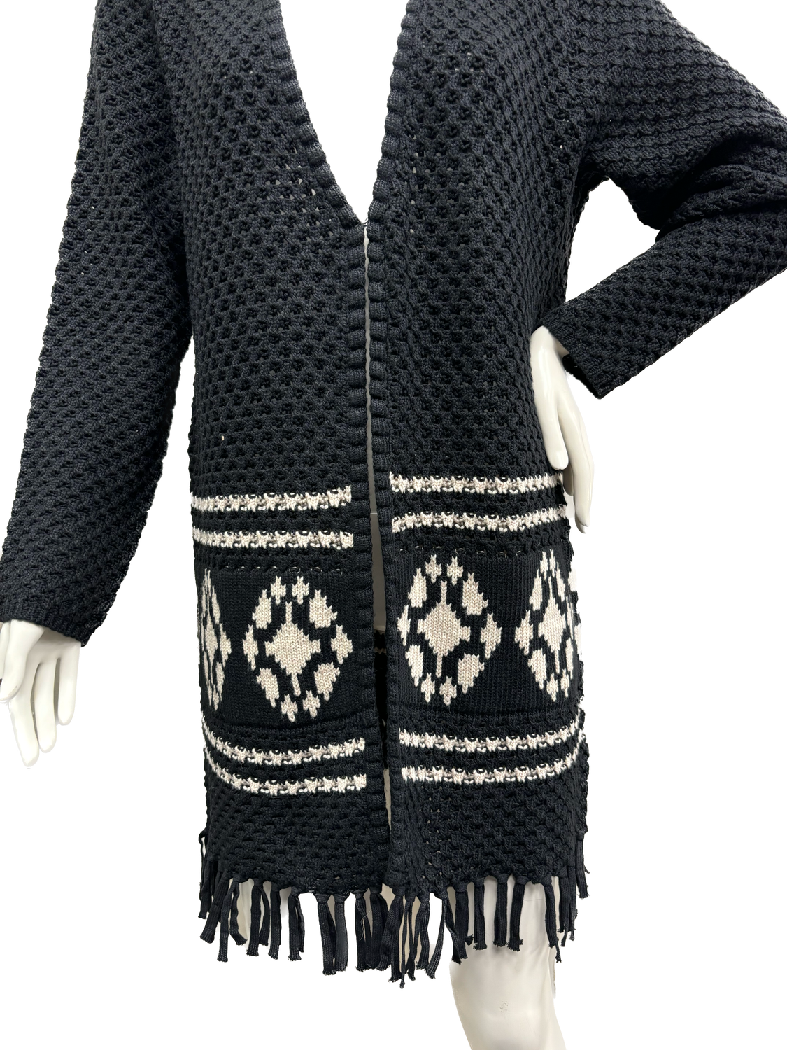 cardigan lungo Carla Ferroni 26277