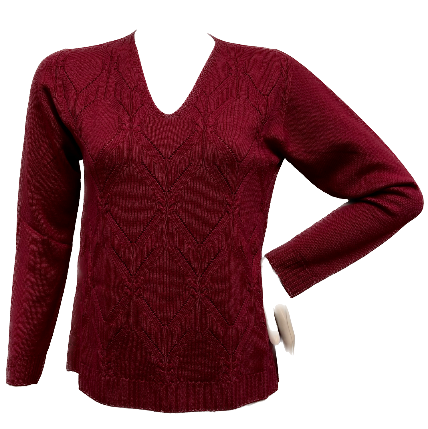 maglione scollo V Carla Ferroni 4260