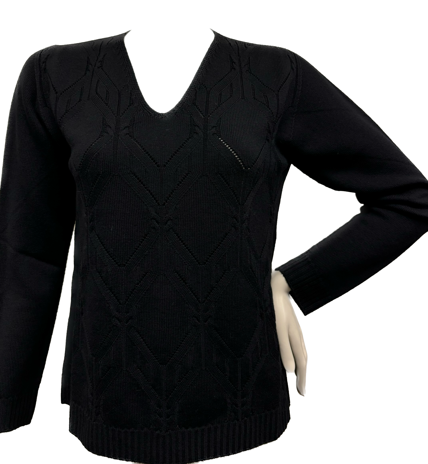 maglione scollo V Carla Ferroni 4260
