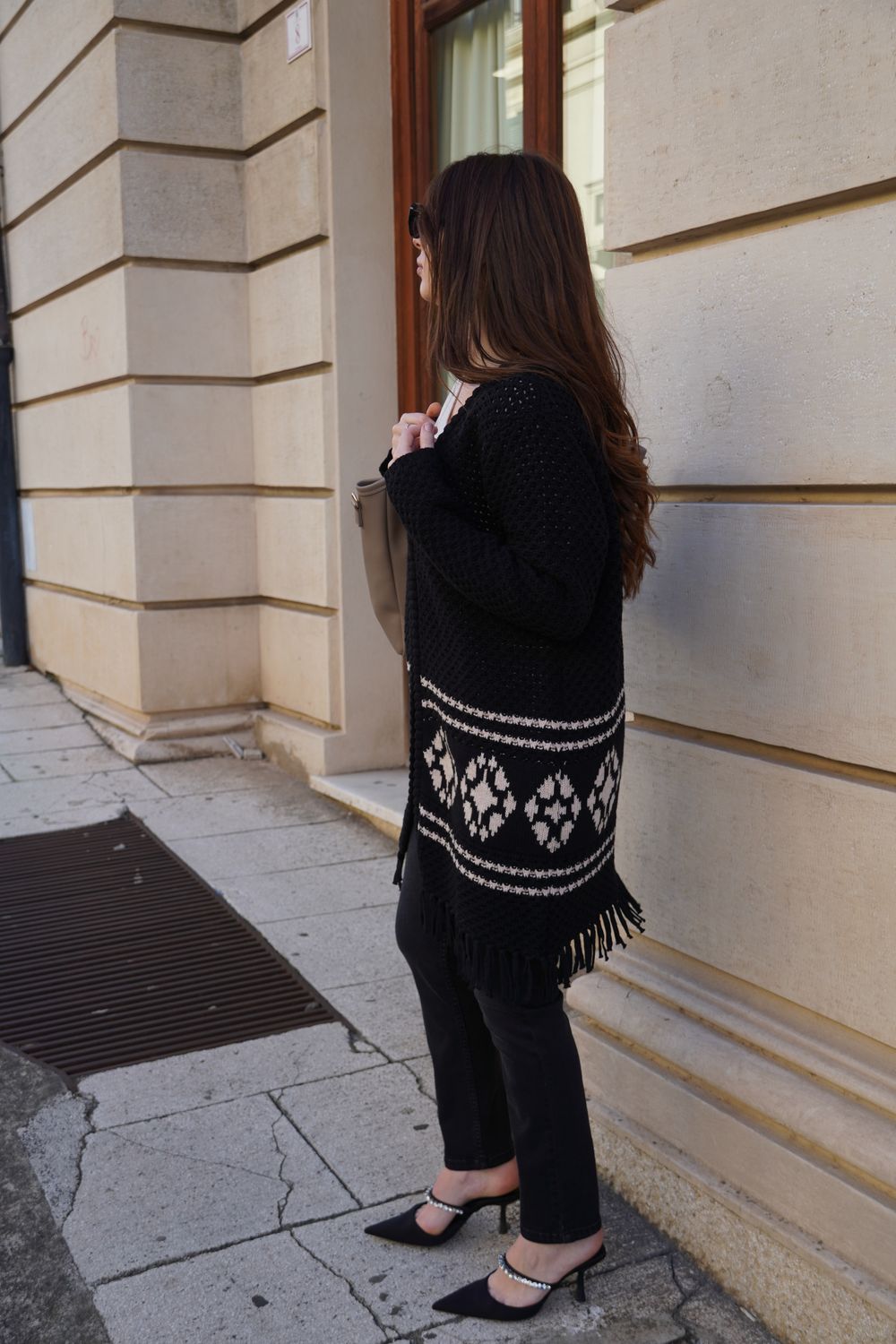 cardigan lungo Carla Ferroni 26277