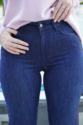 jeans con zip Carla Ferroni 21908