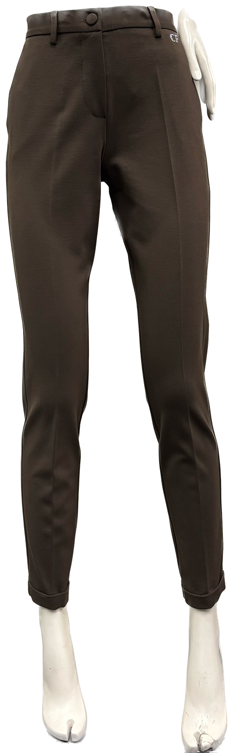 pantalone con zip e tasche Carla Ferroni 17840