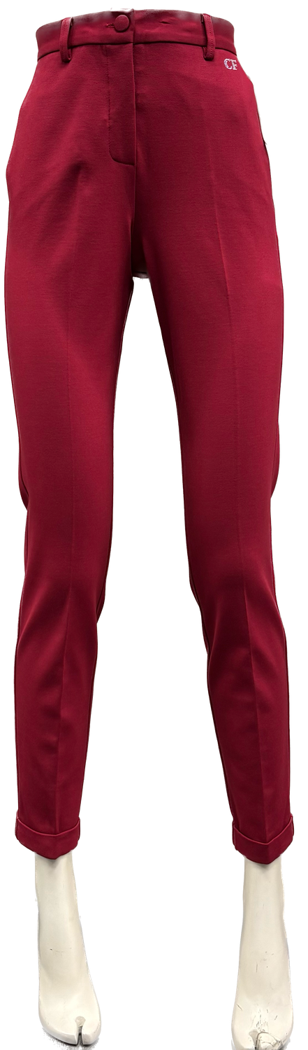 pantalone con zip e tasche Carla Ferroni 17840