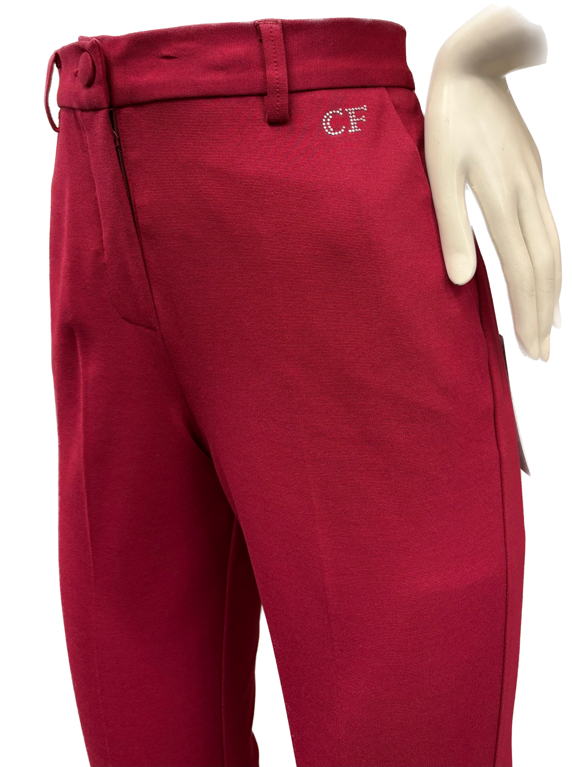 pantalone con zip e tasche Carla Ferroni 17840
