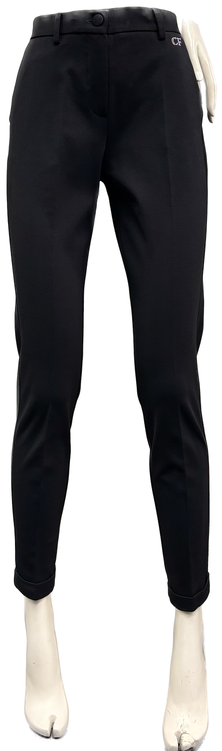 pantalone con zip e tasche Carla Ferroni 17840